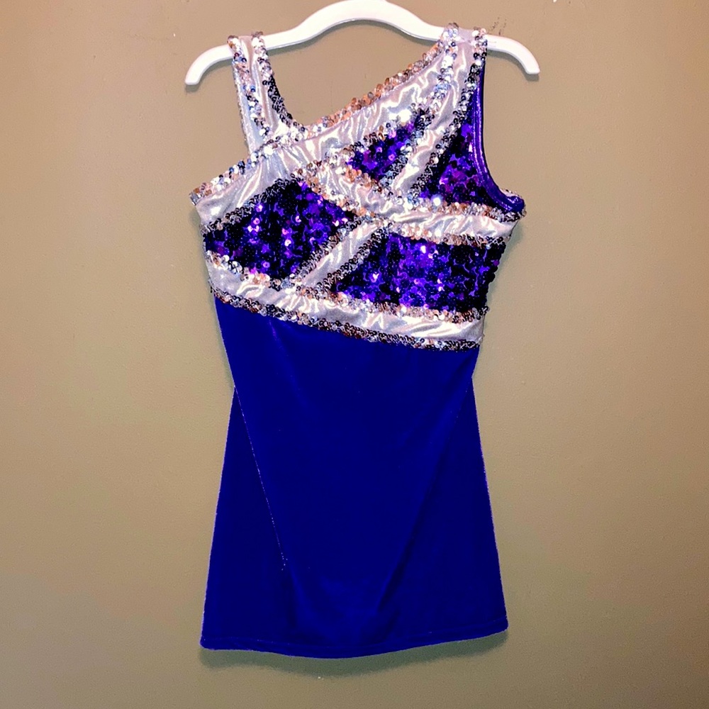 Child’s X-Large or adult small baton twirling or dance costume
